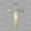 Crucifxo de Bronze Chapa 60cm