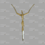Cristo de Bronze Estilizado Pequeno 20cm