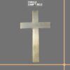 Crucifixo de Bronze Chapa 40cm