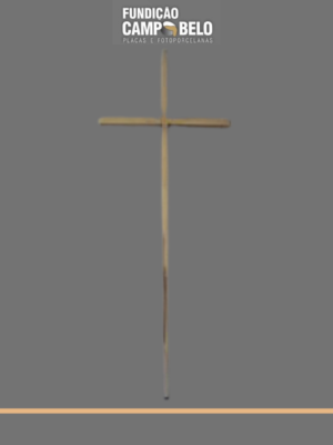 Crucifixo de Bronze Filete 20cm