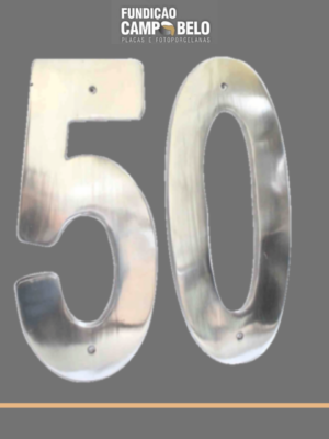 Placa Numero Residencial de Aluminio