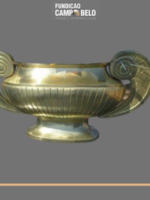 Vaso de Bronze Natália Polido Pequeno 25cm